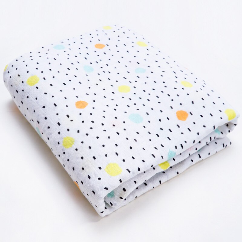 Muslinlife Cotton Bamboo Baby Receiving Blanket Soft Newborn Baby Blanket Bath Towel Infant Muslin Swaddle Wrap Baby Accessories