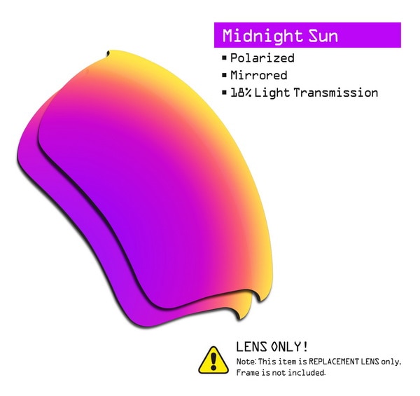 SmartVLT Polarized Replacement Lenses for Oakley Half Jacket 2.0 XL Sunglasses - Multiple Options