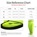 1 par de espinilleras de fútbol, ​​protección de compresión, mangas de pantorrilla para baloncesto, calentadores de piernas para ciclismo, logotipo personalizado de seguridad deportiva