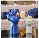 Nordic Resin Figure Figurines Cute Butterfly Boy Sculpture Gifts Home Furnishing Crafts Decoration Hotel room Table Ornaments