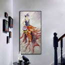 Mintura Ballet Dancer Picture Hand Painted Abstract Palette Knife  Oil Paintings On Canvas  Wall Art For Living Room  Home Decor