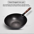 Iron Non-Coating Pot  cast iron pan General use for Gas and Induction Cooker Chinese Wok Cookware Pan Kitchen Tools