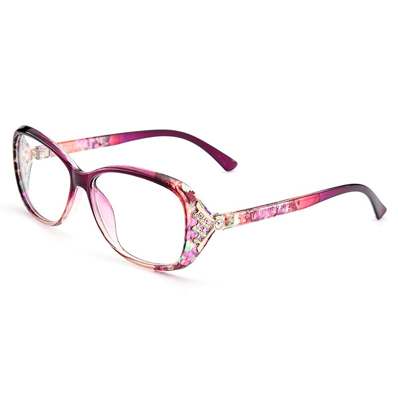 New Arrival Gmei Optical Colorful Women Full Rim Optical Eyeglasses Frames Urltra-Light TR90 Plastic Female Myopia Eyewear M1496