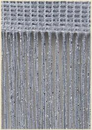 3x2.6m String Curtain Shiny Tassel Line Curtains Window Door Divider Drape Living Room Decor Valance