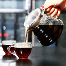 Coffee Pot ,350ml 600ml 800ml Glass Coffee Dripper, Insulated handle To Keep Your Pour Over Coffee and Fresh Drip Kettle