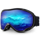MAXJULI Ski Googles UV Protection Anti-Fog Snow Goggles for Men Women Youth M1