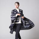 [RUNMEIFA] Women winter Batwing Tassels Cloak Poncho Cape Scarf Shawl PonchoBlanket Pashmina 6 colors 130*150cm