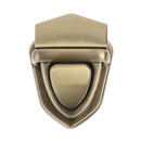 THINKTHENDO 1Pc Turn Locks Twist Lock DIY Metal Clasp Handbag Shoulder Bag Purse Bag Accessories Metal Buckle