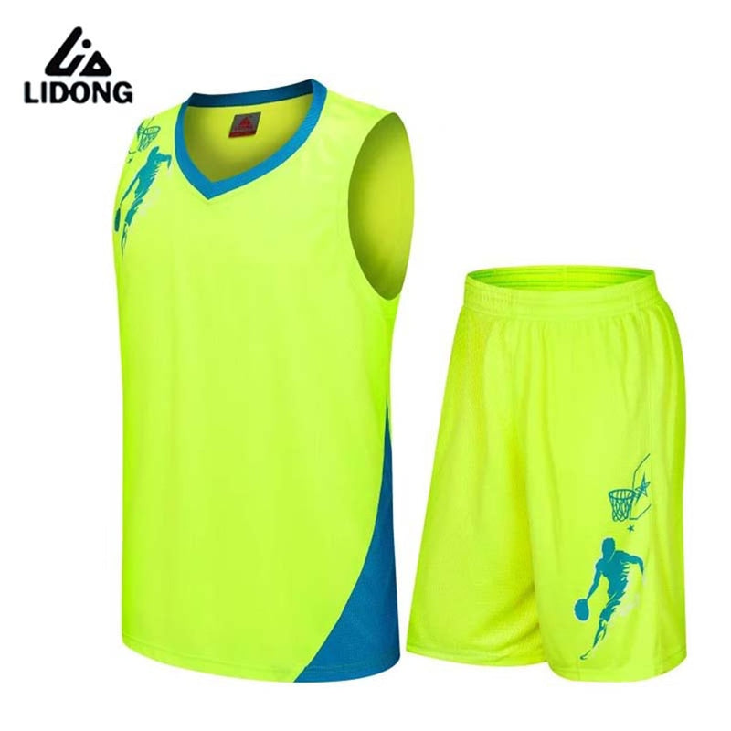 Kids Basketball Jersey Sets Uniforms kits Child Boys Girls Sports clothing Breathable Youth Training basketball jerseys shorts