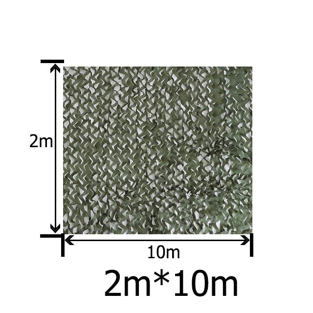 2X3m to 5X10m Outdoor Camping Military Camouflage Nets Woodland Army Camo netting Camping Sun ShelterTent Shade sun shelter
