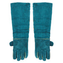 New Anti-bite Safety Bite Gloves For Catch Dog Cat Reptile Animal Ultra Long Leather Green Pets Grasping Biting Protective Glove