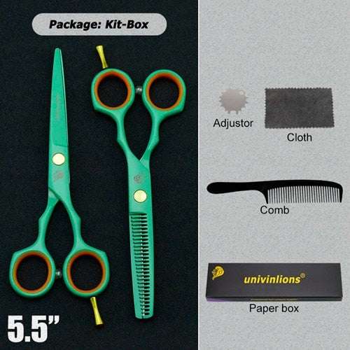 5.5" black hair scissors barber razor scissors hot scissors hair cut designs cheap hairdressing tools hair clipper kids scisors