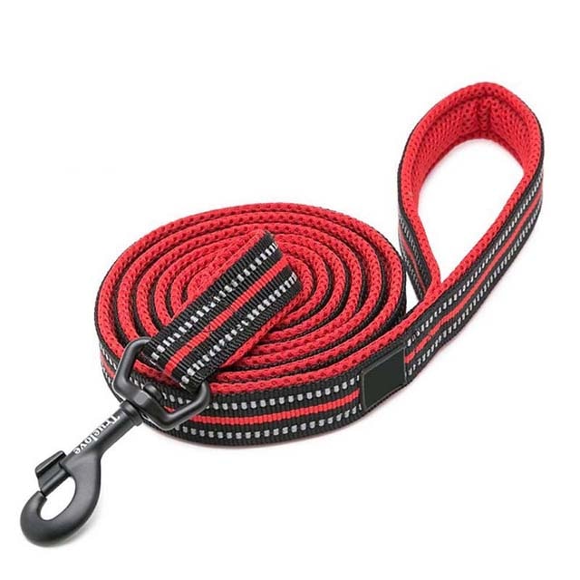 Truelove Soft mesh Nylon Dog Leash Double Trickness Running Reflective safe Walking Training Pet Dog Lead leash Stock 200cm hot