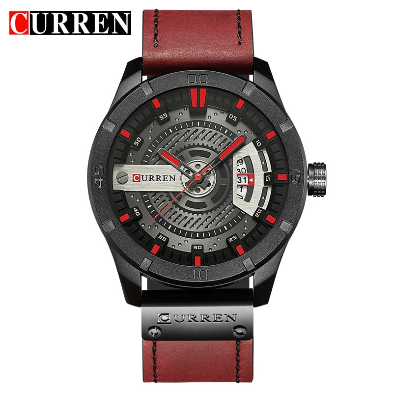 CURREN Hot Fashion Creative Uhren Casual Military Quarz Sport Armbanduhr Display Date Male Clock Hodinky Relogio Masculino