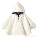 Winter Baby Boy Clothes infant coat Reversible Newborn Poncho Outerwear Hooded Gown Jacket Bebe Cloak Coats Outfits