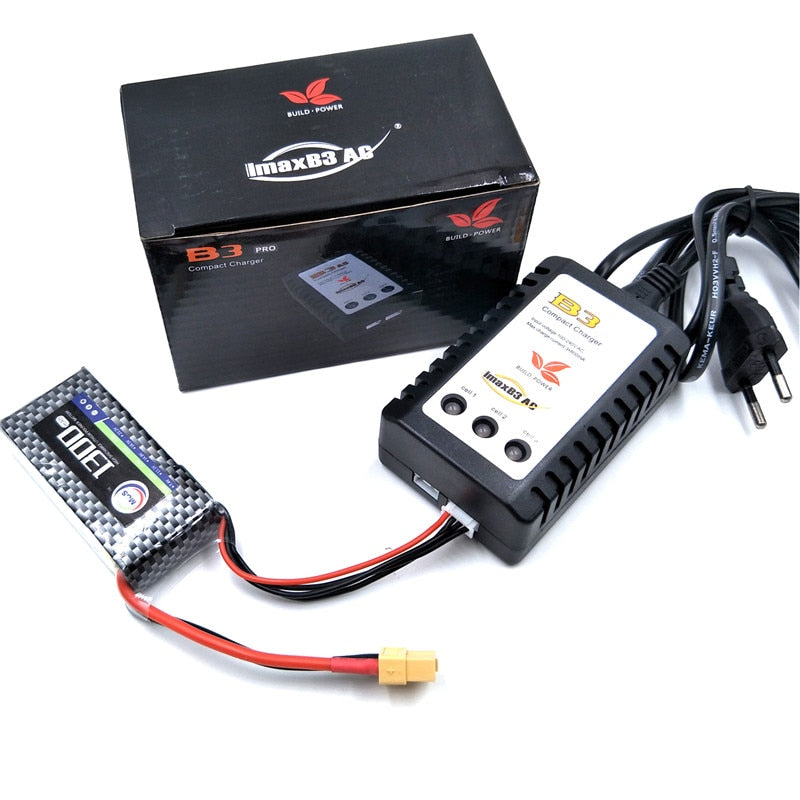 Imax B3 LiPo Battery Charger B3 7.4v 11.1v Li-Polymer LiPo Battery Charger 2S 3S Cells For RC LiPo Battery