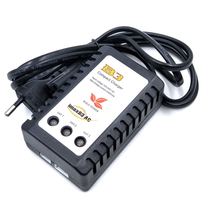 Imax B3 LiPo Battery Charger B3 7.4v 11.1v Li-Polymer LiPo Battery Charger 2S 3S Cells For RC LiPo Battery