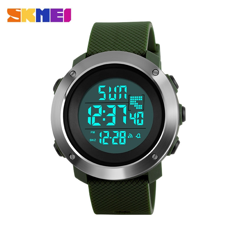 Men&#39;s Digital Watches Fashion Casulal Chronograph Dual Time Sports Watch Men&#39;s Led Electronic Clock Relogio Masculino SKMEI