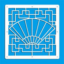 Pantallas colgantes de 12 piezas de 29x29 Cm para sala de estar, partes de paneles, arte de pared divisoria, decoración Diy, hilo de plástico de madera blanca