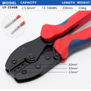 MC4 Solar Panel PV Terminal Cable Connector Crimping Plier Ratchet Crimper Tool For Typo Terminal LY-2546B