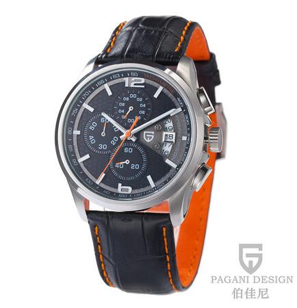 Diseño PAGANI, relojes cronógrafo para hombre, reloj de pulsera deportivo de cuarzo de marca de lujo para hombre, reloj informal de buceo de 30 m, reloj masculino PD-3306