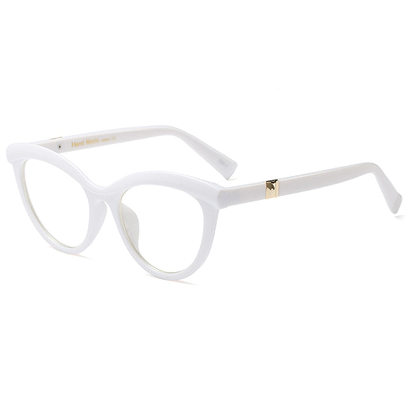 SOZOTU Cat Eye Optical Eyeglasses Frame Women Myopia Computer Glasses Clear Lens Spectacle Frame For Female Oculos Eyewear YQ412