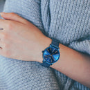 LIGE Womens Watches Top Brand Luxury Waterproof Watch Fashion Ladies Stainless Steel Ultra-Thin Casual Wristwatch Quartz Clock