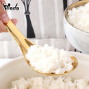 2pcs Large Soup Spoons 18/8 Stainless Steel Soup Ladle Rice Serving Spoon Gold kitchen Cooking spoon Table Spoon Cooking Utensil