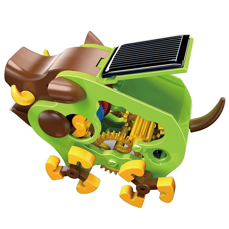 STEM Educational Tecnologia Toys for Children Science Experiment Technology Solar Hot Pig Toy DIY Stem Toys for Kids Puzzle