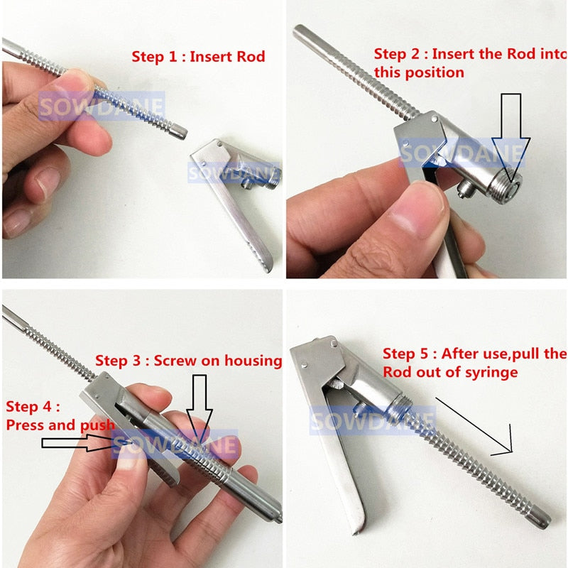 Dental Edelstahl INTRALIGAMENTAL SPRITZE PEN-STYLE ASPIRATING 1.8ML Dental Chirurgisches Instrument Dental Injector Tool