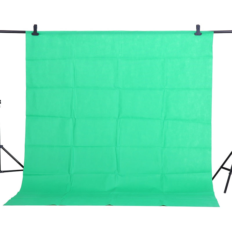 CY gran oferta 1,6x2 m algodón verde no contaminante textil muselina foto fondos estudio fotografía pantalla Chromakey telón de fondo