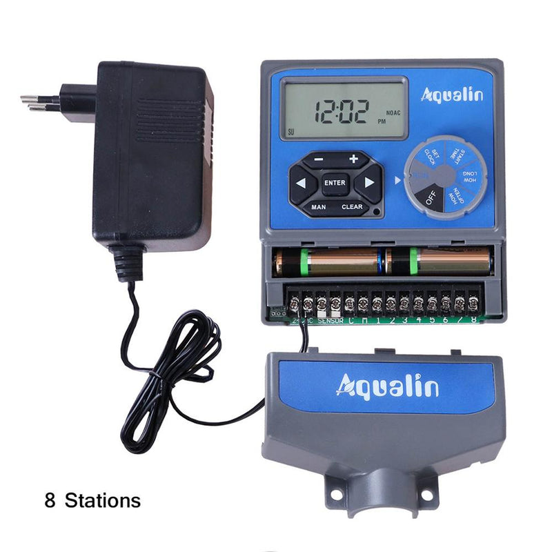 11 Station Garden Automatic Irrigation Controller Water Timer Watering System with EU standard Internal Transformer