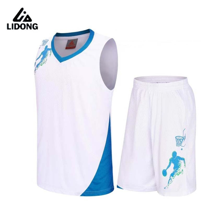 Kids Basketball Jersey Sets Uniforms kits Child Boys Girls Sports clothing Breathable Youth Training basketball jerseys shorts