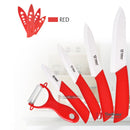 Hot Sale Timhome Zirconia 3"4"5"6" Ceramic Knife Set knife With covers Kitchen Knife Paring tools
