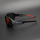 COMAXSUN Polarized Cycling Glasses Bike Riding Protection Goggles Driving  Fishing Outdoor Sports Sunglasses UV 400 3 Lens