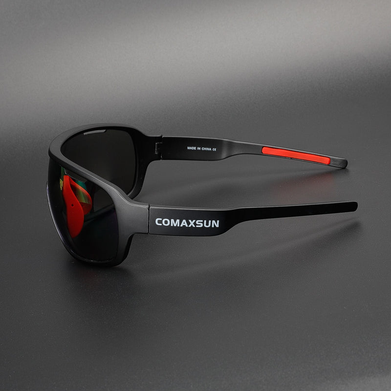 COMAXSUN Polarized Cycling Glasses Bike Riding Protection Goggles Driving  Fishing Outdoor Sports Sunglasses UV 400 3 Lens
