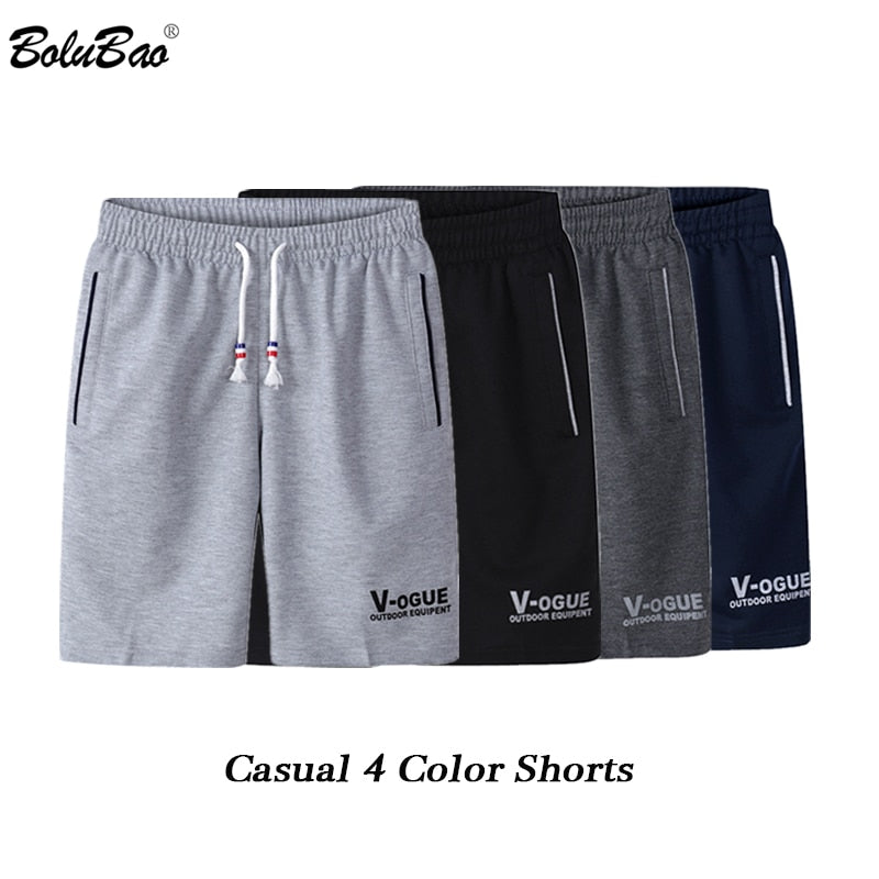 BOLUBAO Fashion Brand Men Casual Shorts Summer New Male Printing Drawstring Shorts Men&