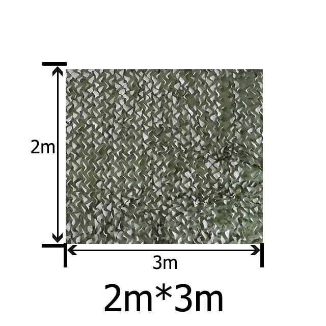 2X3m to 5X10m Outdoor Camping Military Camouflage Nets Woodland Army Camo netting Camping Sun ShelterTent Shade sun shelter