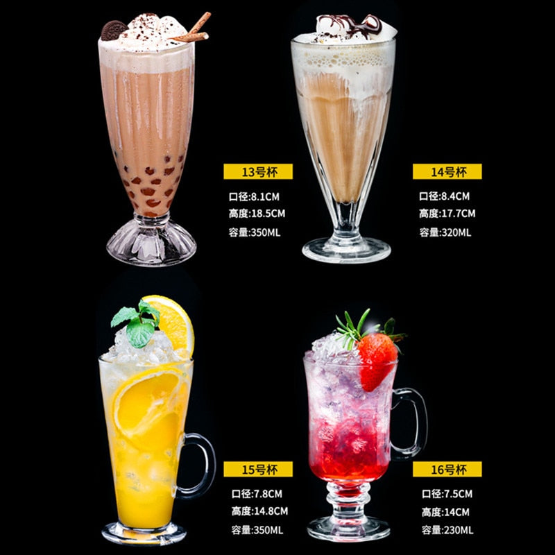 Kreatives Cocktail-Cocktail-Glas, Saftglas, Bargeschirr, Sommersand, Eisbecher, Trinkgefäße, Bier, Milchshake, Obst, Teeglas