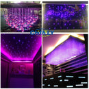 16W RGB Fiber Optic Star Light Ceiling Kit LED Lights Engine RF Touch Control 2m 3m 4m Optical Fiber Cable