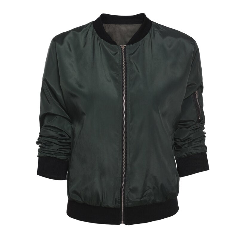 2022 Mode Sommer Windjacke Frauen Jacke Mäntel Langarm Basic Jacken Bomber Dünne Frauen Arbeitskleidung Jacke Weibliche Outwear