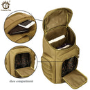 Mochilas militares de nailon impermeables de marca 40L, Mochila militar de asalto Molle, bolsa de viaje para hombres y mujeres, Mochila Escolar S420