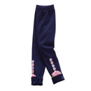Girls Leggings Kids Autumn Winter Girls Clothing Cotton Warm Children Leggings Elastic Waist Flower Girls Skinny Pants DQ722