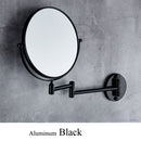 8" Round Magnifying Mirror Double Side 3x to 1x  Bathroom Make Up Mirror Wall Mount 3D71921