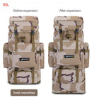 85L Large Capacity Backpack Nylon Waterproof Military Camouflage Molle Army Bag Men Backpack Rucksack for Hike Travel Backpacks
