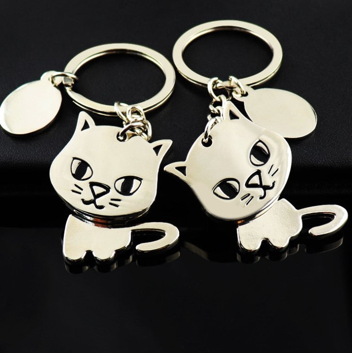 Hot Men New Shaking Dog High Quality Metal Key Chain Bag Fashion Accessories New Women Best gift Jewelry K1968