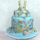 3D Sea Coral Fish Seaweed Silicone Mold Cake Border Fondant Cake Decorating Tools DIY Cupcake Candy Chocolate Gumpaste Moulds