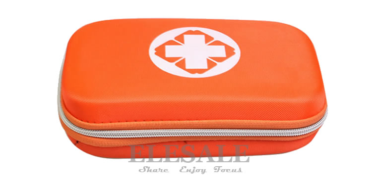 17 Artikel / 93pcs tragbare Reise-Erste-Hilfe-Kits für Zuhause Outdoor-Sport-Notfall-Kit Notfall medizinische EVA-Tasche Rettungsdecke