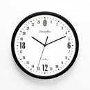 2021 Newest 24 Hour Dial Design 12 Inches Clock Metal Frame Modern Fashion Decorative Round Wall Clock Home Decoration Bar Study