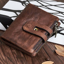 COWATHER 2021 Men Wallet Cow Genuine Leather Wallet New Arrival Cowhide Male Purse Big Capacity Short Men Purse Free Shipping